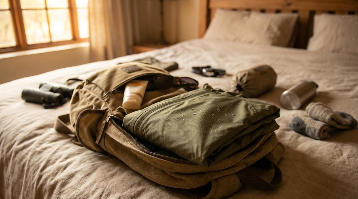 Kruger packing list for every season (summer, winter, rainy)
